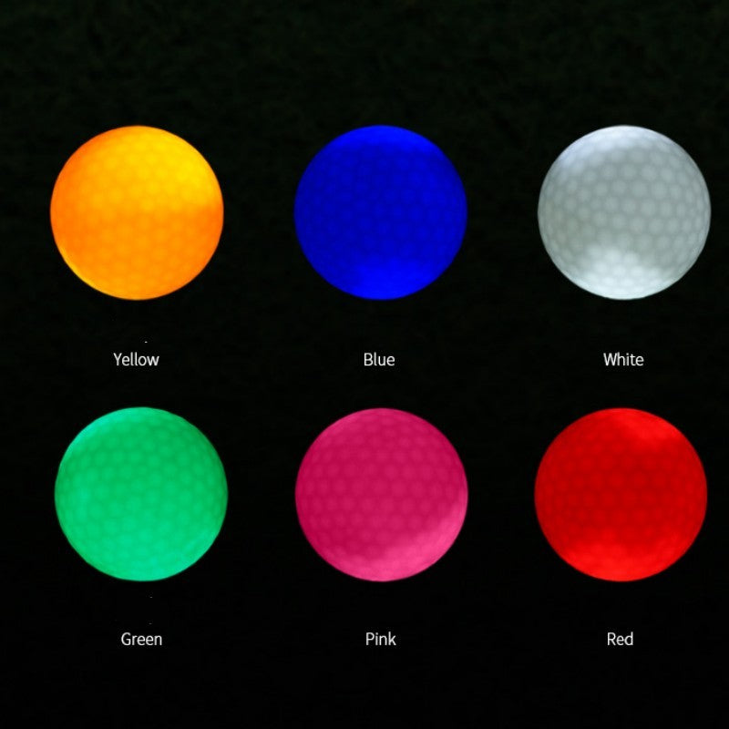 Pelota de golf LED Pelota intermitente Suministros de golf