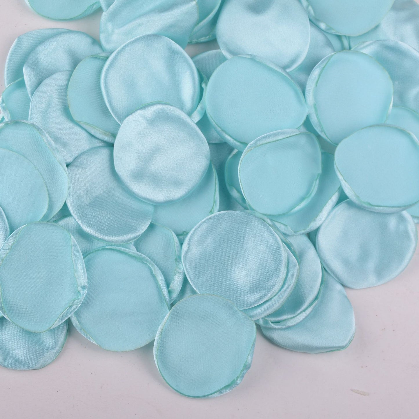 4cm Silk Rose Burnt Edge Petals Wedding Glowing Cream Powder Laminate