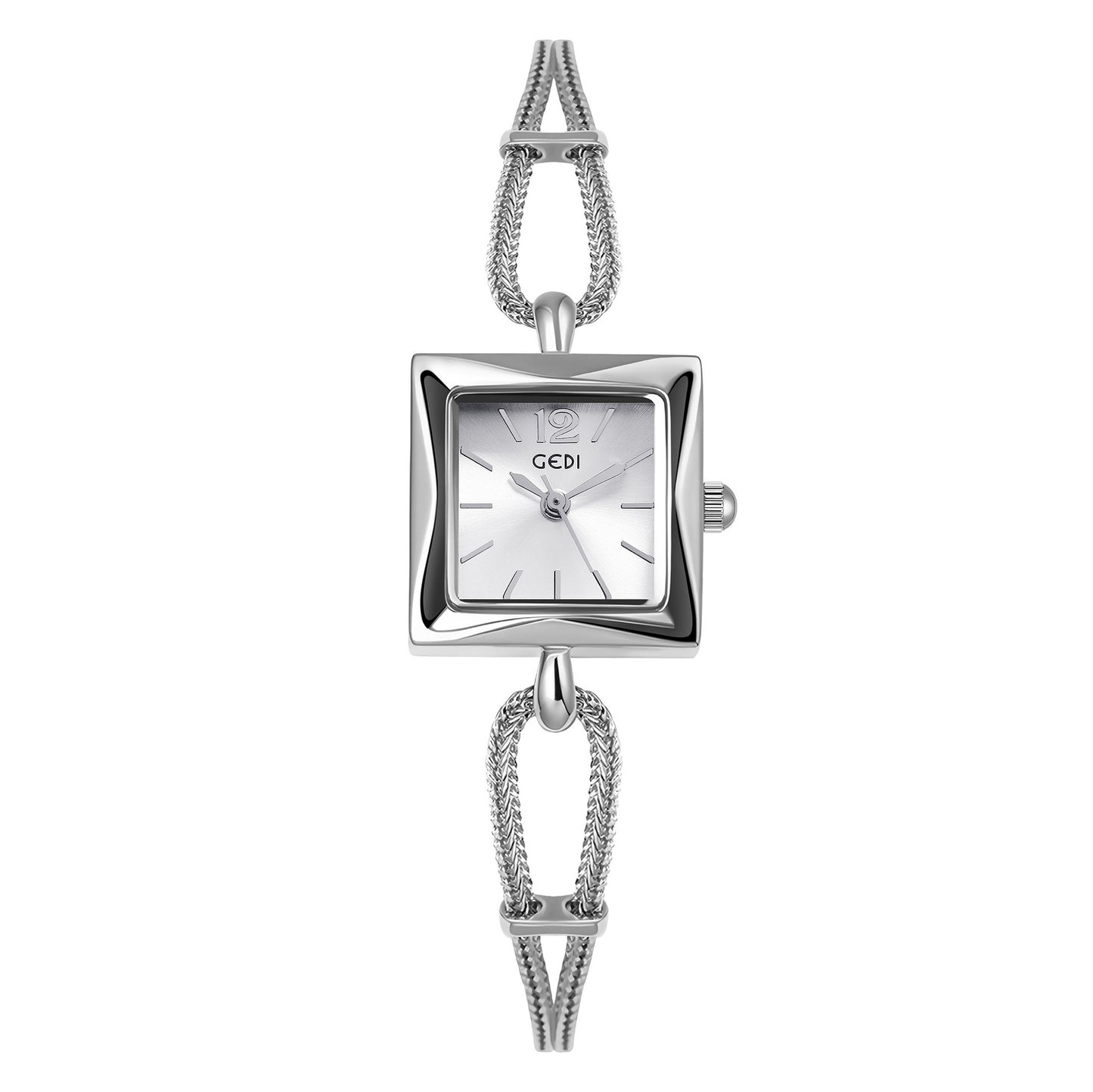 Montre-Bracelet en alliage, petite plaque carrée Simple de haute qualité, Style Antique