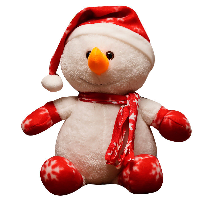 Bonhomme de neige Ragdoll peluche wapiti poupée cadeau de noël