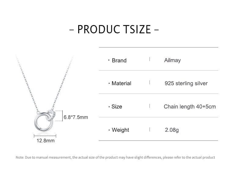 Collier micro-incrusté en argent sterling S925 avec serrure en forme de cœur