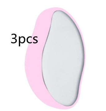 Épilateur en cristal pour femmes, pratique, exfoliant doux, outil d'épilation, broyeur