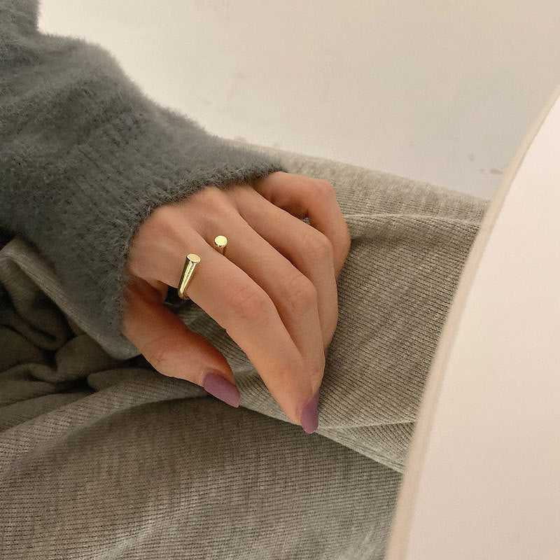 Adjustable Opening Women Index Finger Ring