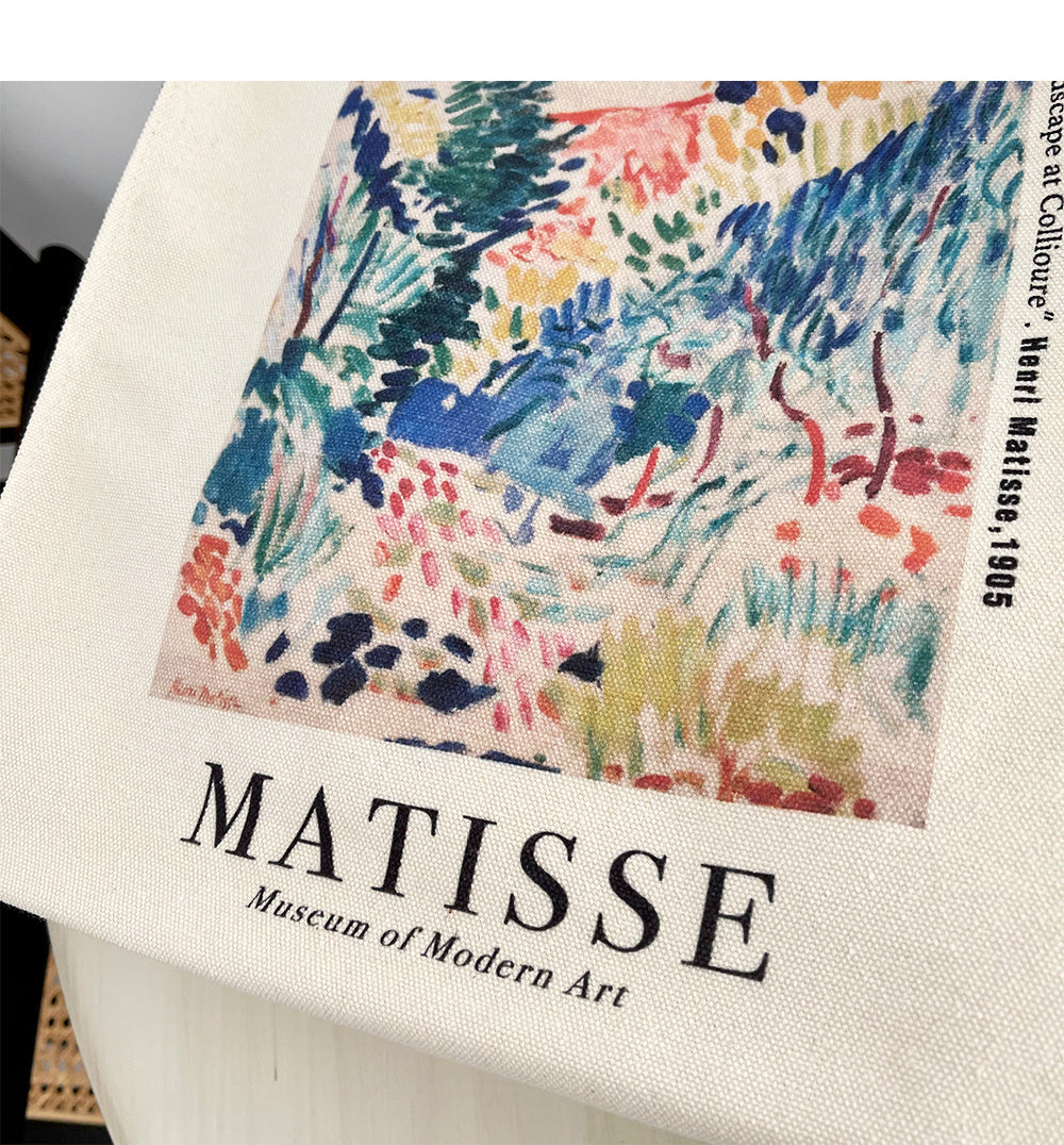 Mattis Oil Painting Canvas Bag Personality
