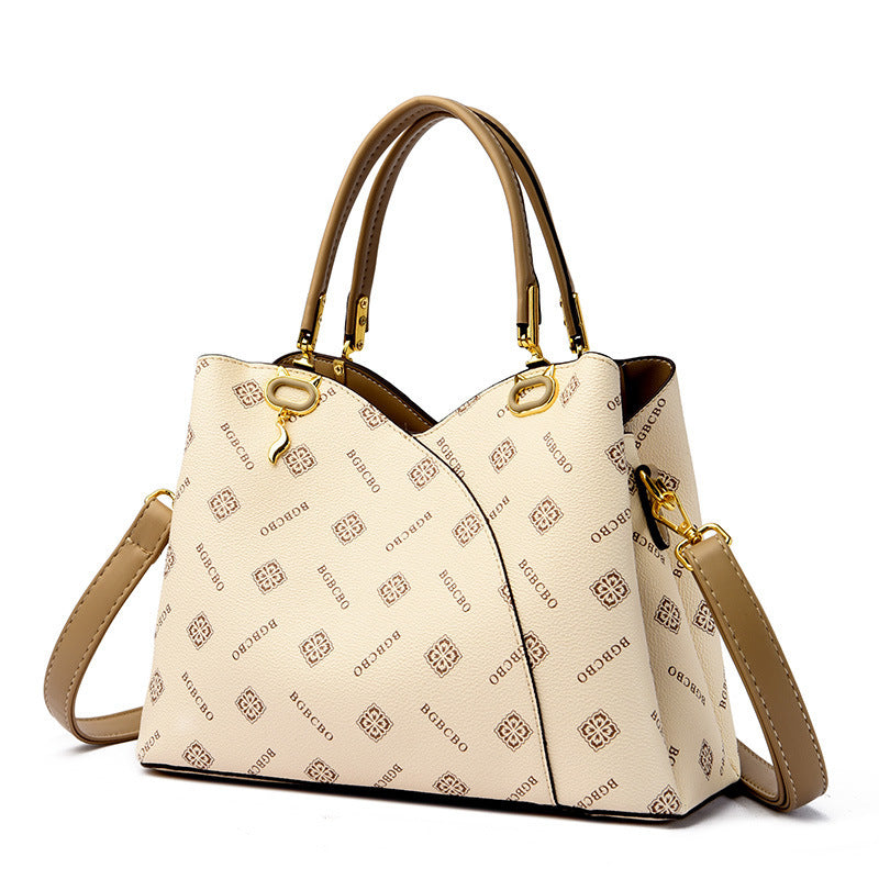 Bandolera de hombro Retro para mujer, bolso grande portátil para ir al trabajo