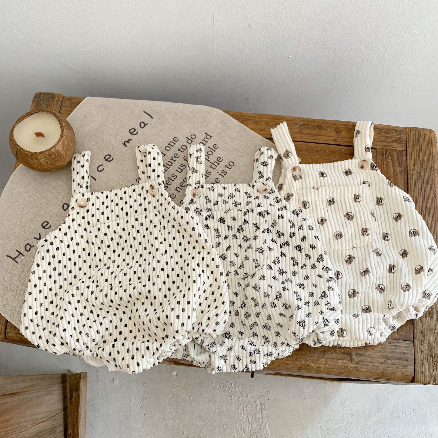 Body portabebés con diseño de osito