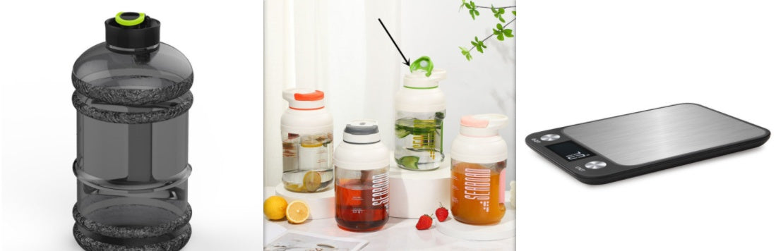 Exprimidor de frutas pequeño, portátil, eléctrico, de gran capacidad, con taza de jugo