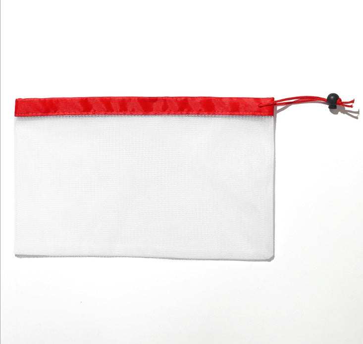 Combinación de traje de bolsa de malla con boca de haz de empalme multifuncional para frutas y verduras