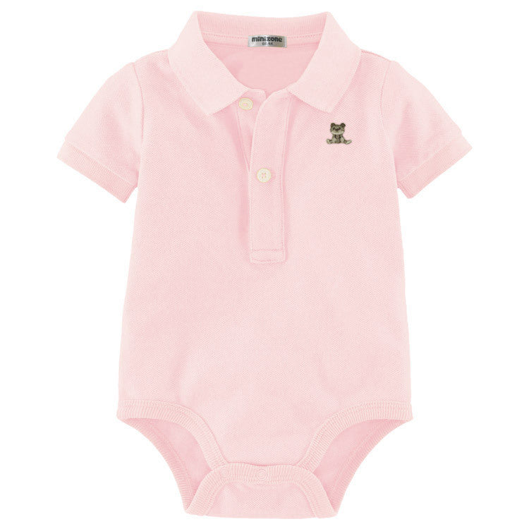 Polo bébé Triangle à manches courtes Body bébé