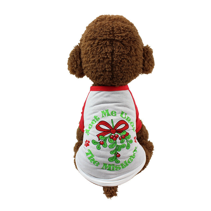 Chaleco navideño para perros