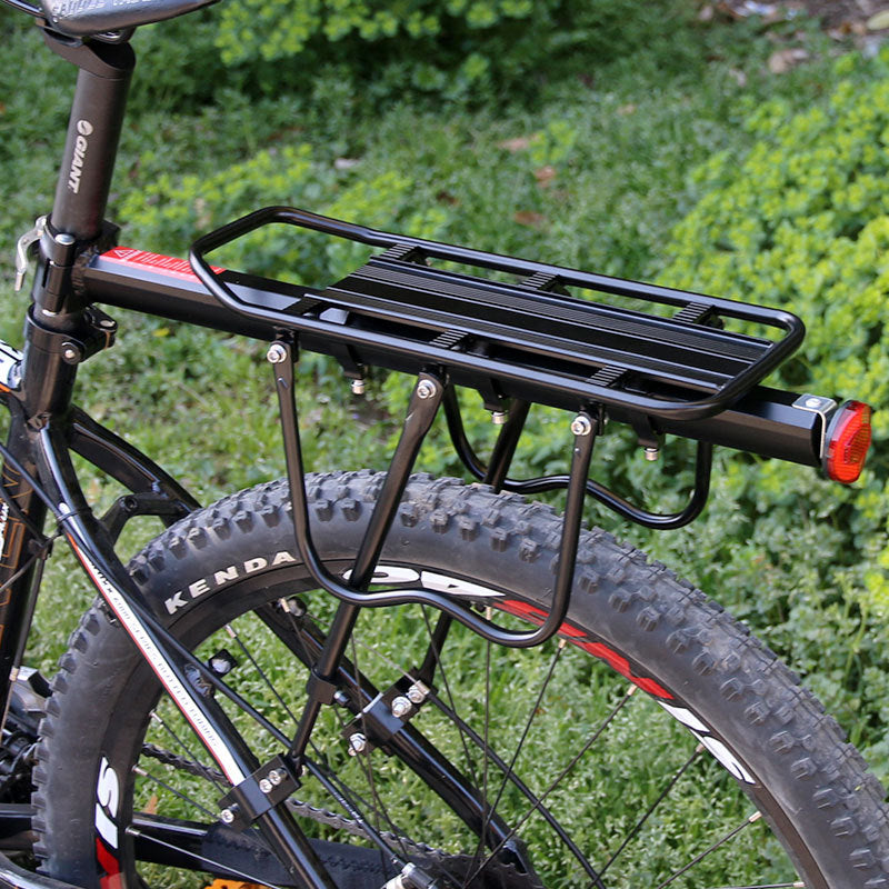 Tablette arrière de vélo en aluminium