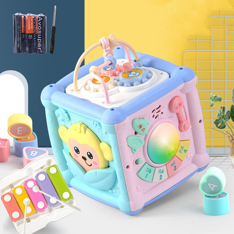 Jouets d'éducation précoce pour bébé tambour