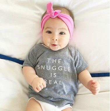 Chemise en coton à manches courtes pour bébé
