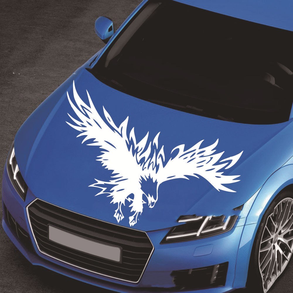 Autocollant de capot, guirlande d'autocollant de bâche de voiture, autocollant de carrosserie