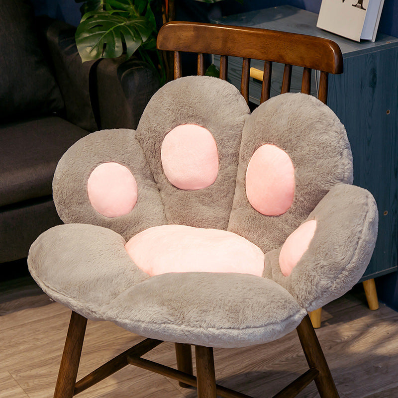 Silla de oficina con cojín semi rodeado