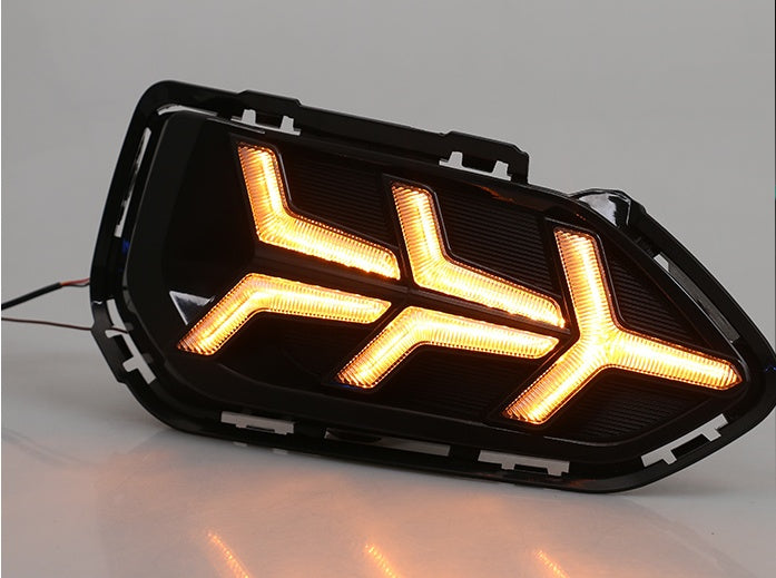Luces de circulación diurna de dos colores modificadas para el coche