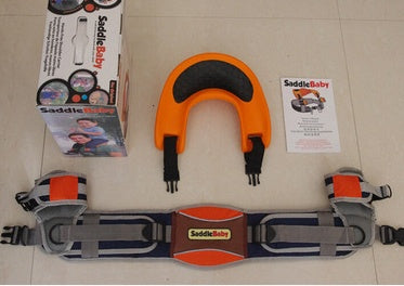 Porte-épaule mains libres avec sangles de cheville et siège de hanche rembourré, sangle en Nylon pour enfant, cadre arrière de voyage, selle pour bébé