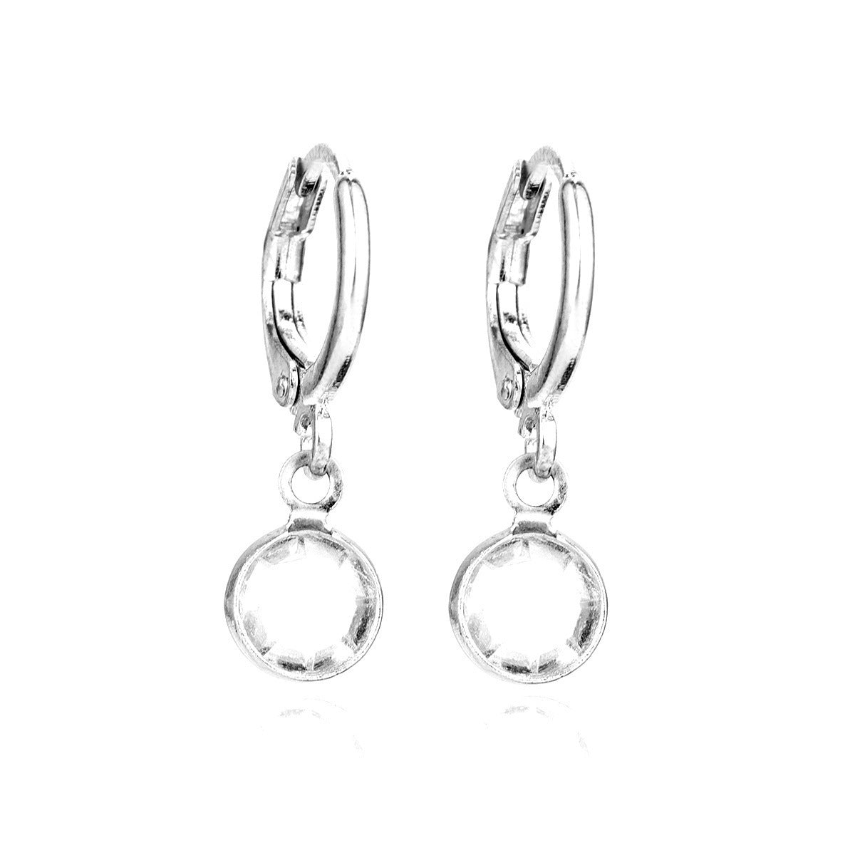 Boucles d'oreilles mini coquillage étoile rose