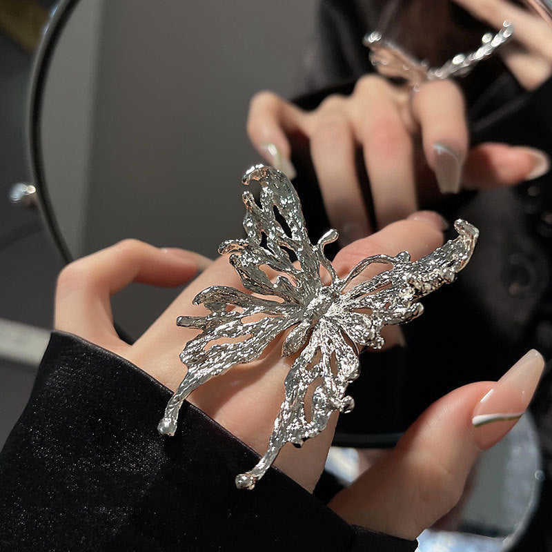 Anillo llamativo Senguang con lazo grande para mujer