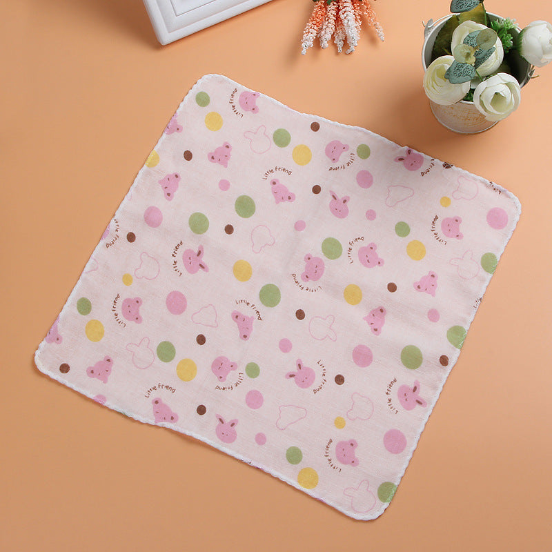 Serviette à salive en gaze pour bébé