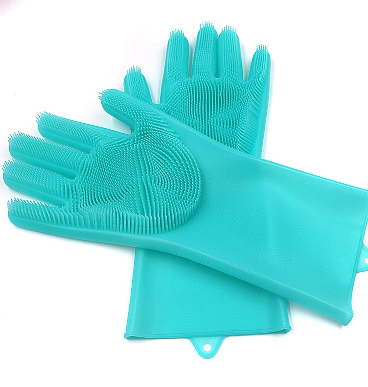 Gants de nettoyage en silicone résistants à la chaleur