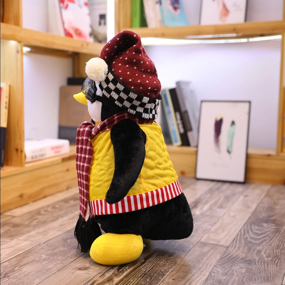 Serious Joey's HUGSY juguetes de peluche pingüino Rachel muñecos de peluche juguetes para niños cumpleaños regalo de Navidad 18