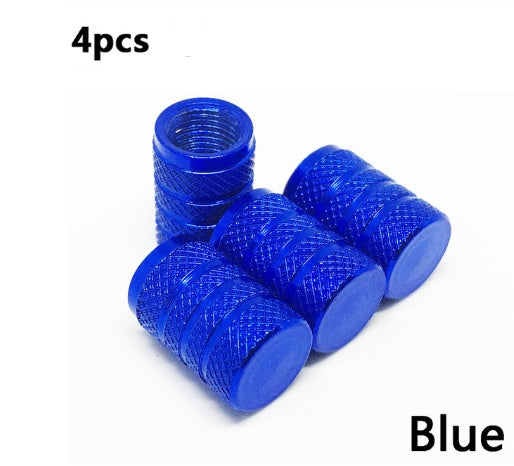 Round Knurled Bicycle Valve