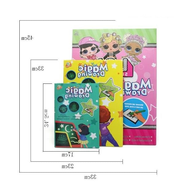 Tablero fluorescente 3D