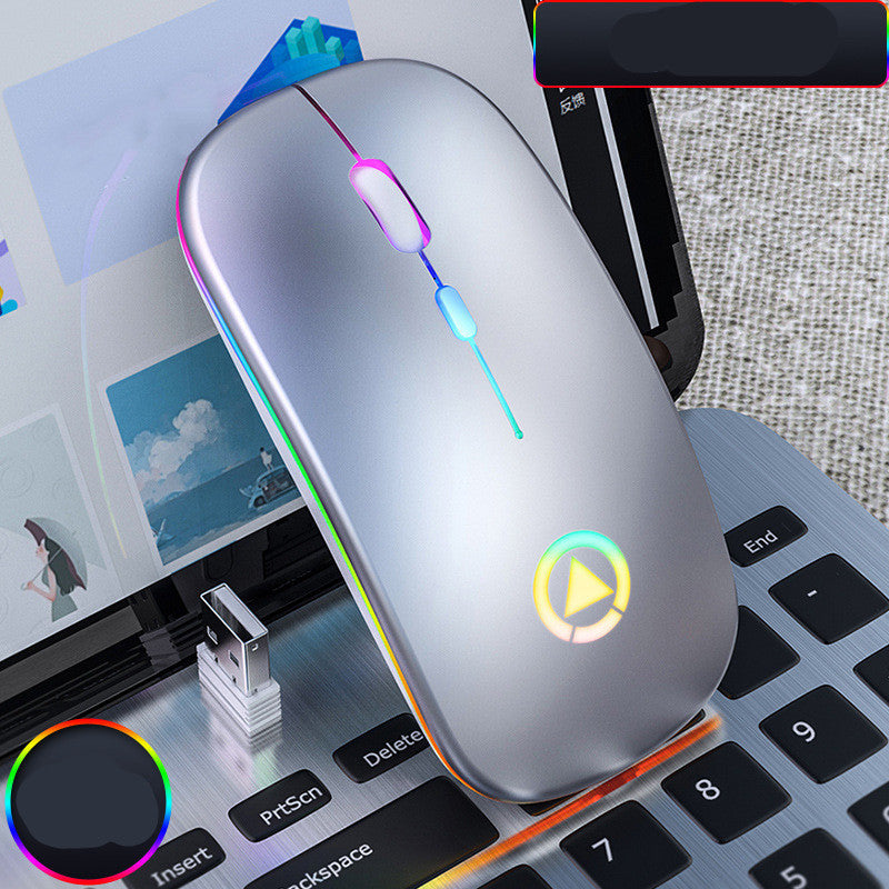 Ratón Bluetooth con carga inalámbrica