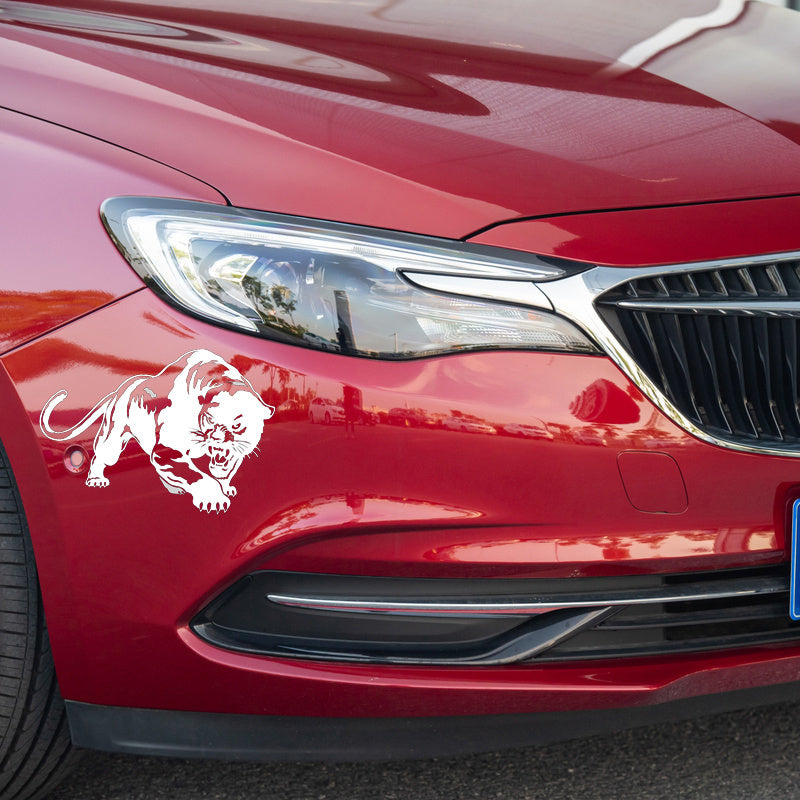 Pegatina reflectante pequeño guepardo