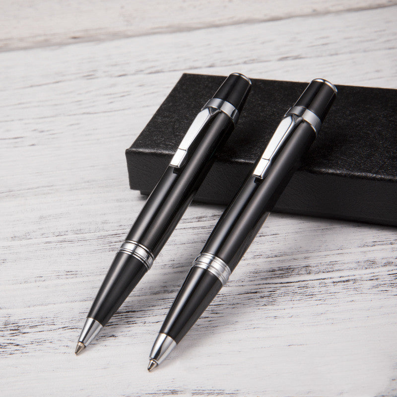 Short Mini Metal Ballpoint Business Pen Oil Pen