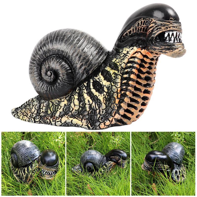 Escargot maléfique en résine, décoration de maison, Design de jardin, artisanat, décoration d'escargot