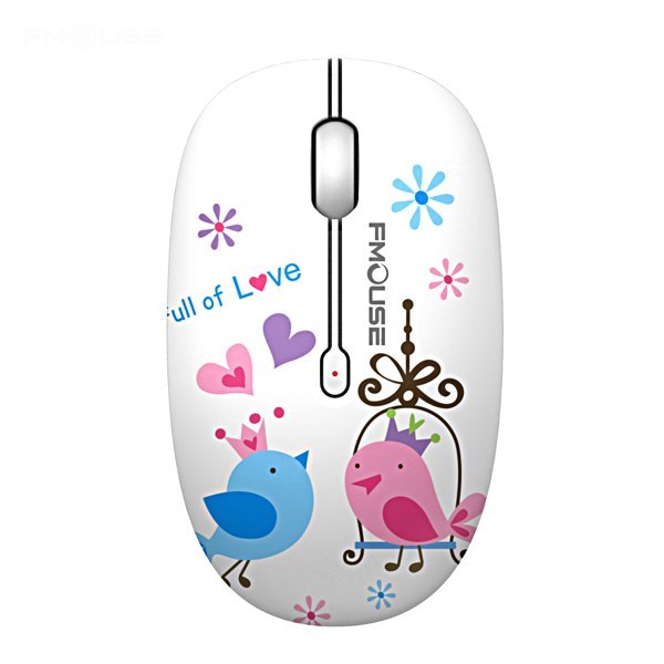 FMOUSE souris Mini souris sans fil 1600DPI ordinateur portable souris sans fil ergonomique souris sans fil silencieuse pour un usage domestique