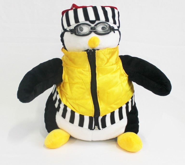 Serious Joey's HUGSY juguetes de peluche pingüino Rachel muñecos de peluche juguetes para niños cumpleaños regalo de Navidad 18