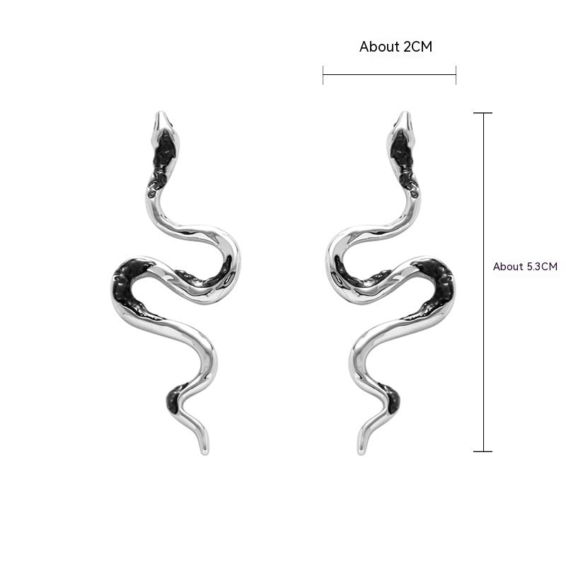 Black Snake Necklace For Women Temperament Wild