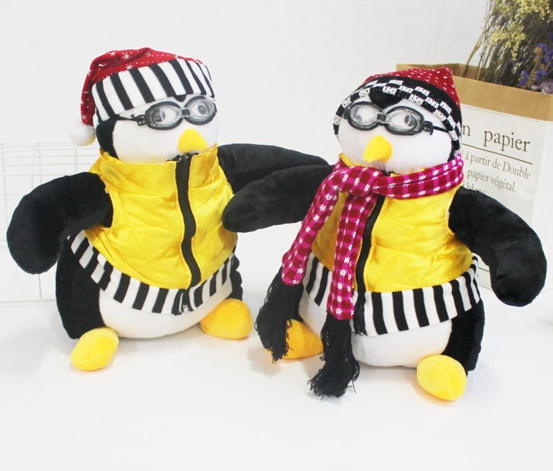 Serious Joey's HUGSY juguetes de peluche pingüino Rachel muñecos de peluche juguetes para niños cumpleaños regalo de Navidad 18