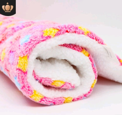 Tapis pour animaux de compagnie de chien de couvertures de chat mignon