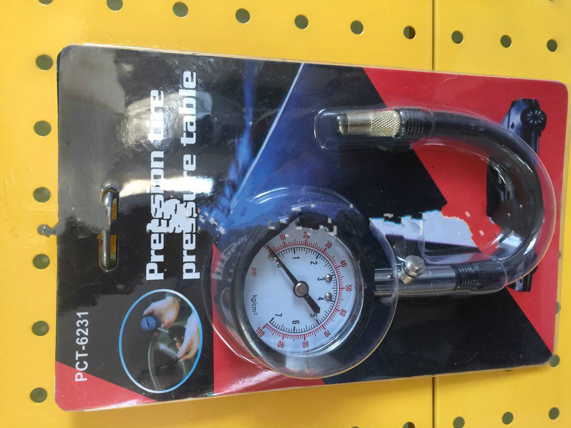 Manomètre numérique pour pneus d'automobile