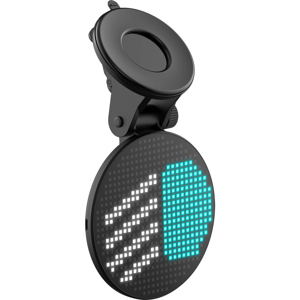 Affichage Bluetooth rond de voiture