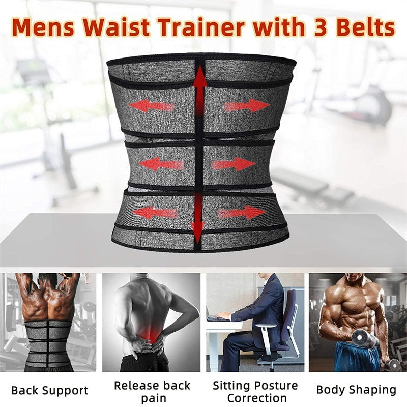 Shapewear hommes sport Fitness ceinture Corset minceur ceinture