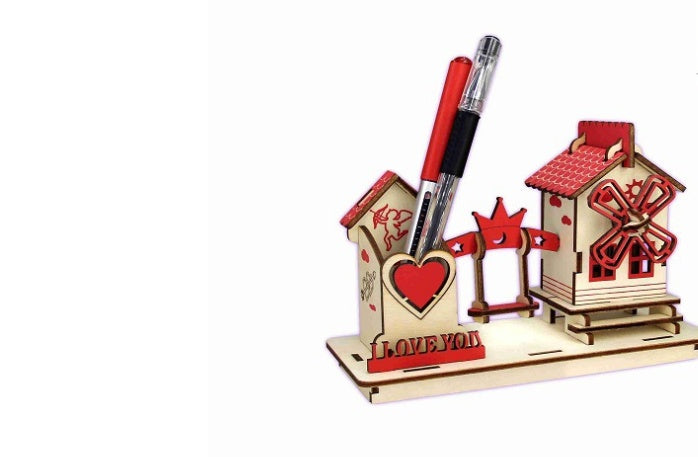 Modèle de porte-stylo créatif DIY