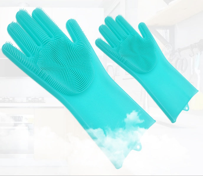 Gants de nettoyage en silicone résistants à la chaleur