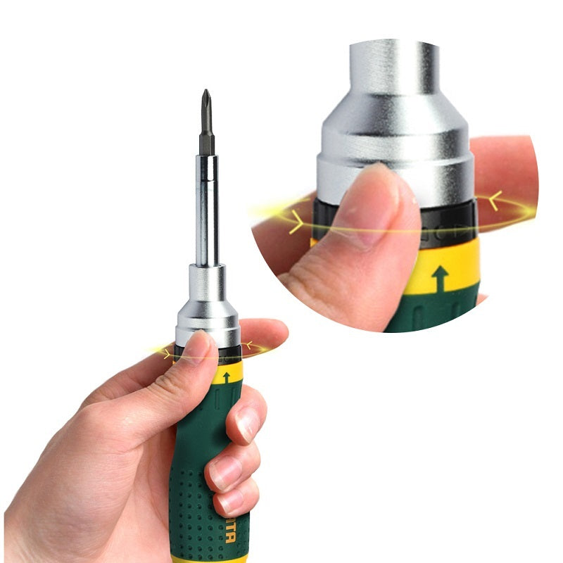 19 in 1 multifunctional ratchet screwdriver set