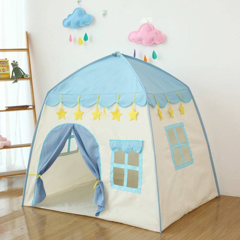 Tente enfant jeux bébé fleurs maison fleurie