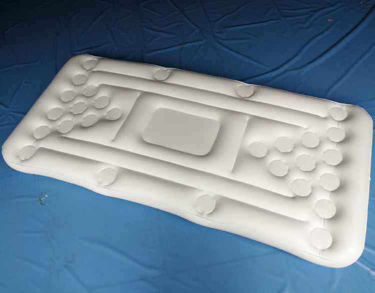 Boya inflable para Beer Pong. Colchón hinchable Pool Beer Pong. juego de beber inflable
