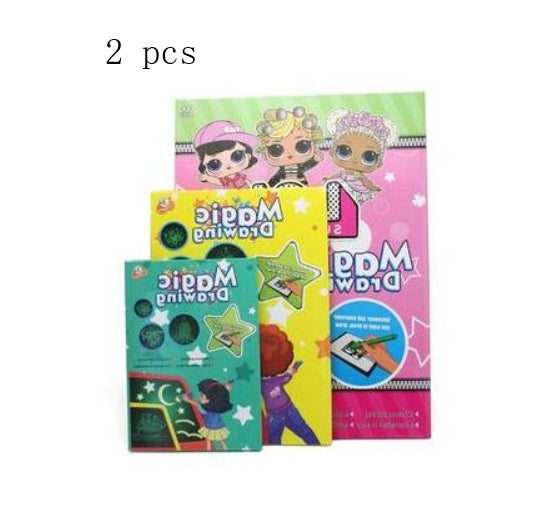 Tablero fluorescente 3D