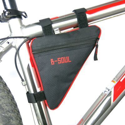 Sac de selle pour vélo de montagne, kit d'outils triangulaires, sac de faisceau supérieur, accessoires d'équipement de vélo