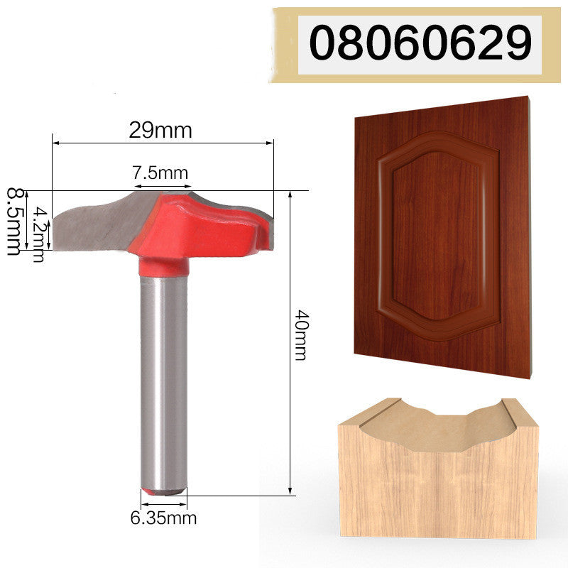 1/4 handle door flower line knife cabinet lace door knife