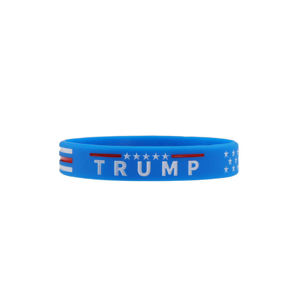 US Presidential Election Silicone Bracelet Fashion Sports Rubber Wrist Strap