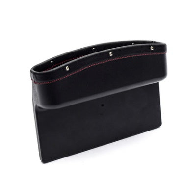 AUTOYOUTH Car Seat Crevice Pockets 3 Color PU Leather Leak-Proof Storage Box Car Organizer Universal Car Seat Side Gap Pocket
